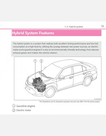 toyota axio hybrid 2018-2019 owners manual in english